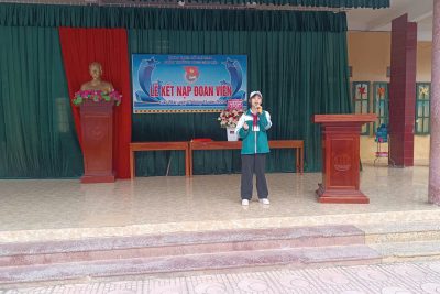 KỶ NIỆM 95 NĂM NGÀY THÀNH LẬP ĐOÀN VÀ LỄ KẾT NẠP ĐOÀN VIÊN MỚI